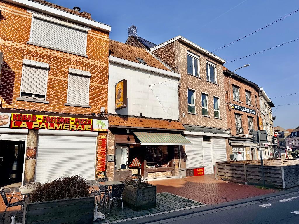 Commerciële topligging in de Barakken te Menen, Immo, Maison 2 façades, Province de Flandre-Occidentale, 103 m², 1 pièces