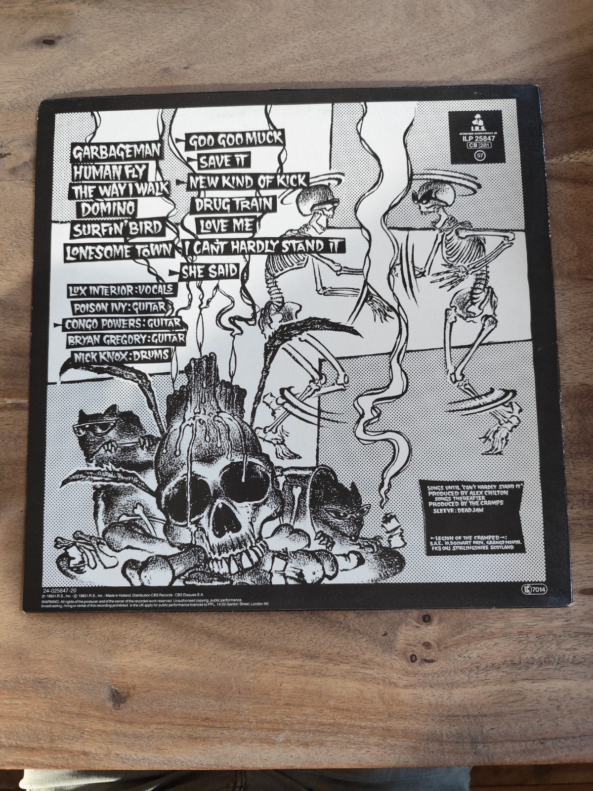 the cramps-off the bone 1983, Cd's en Dvd's, Ophalen of Verzenden
