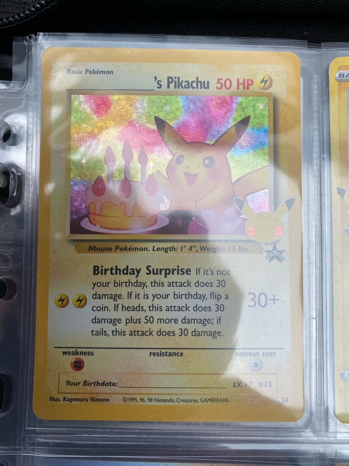 Birthdays pikachu mint, Enlèvement ou Envoi, Comme neuf