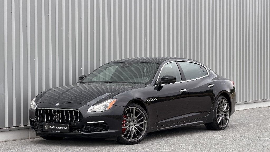 Maserati Quattroporte S Q4 3.0 V6 410PK 21"/LED/Sportuitlaat, Automaat, Euro 6, 301 kW, Zwart