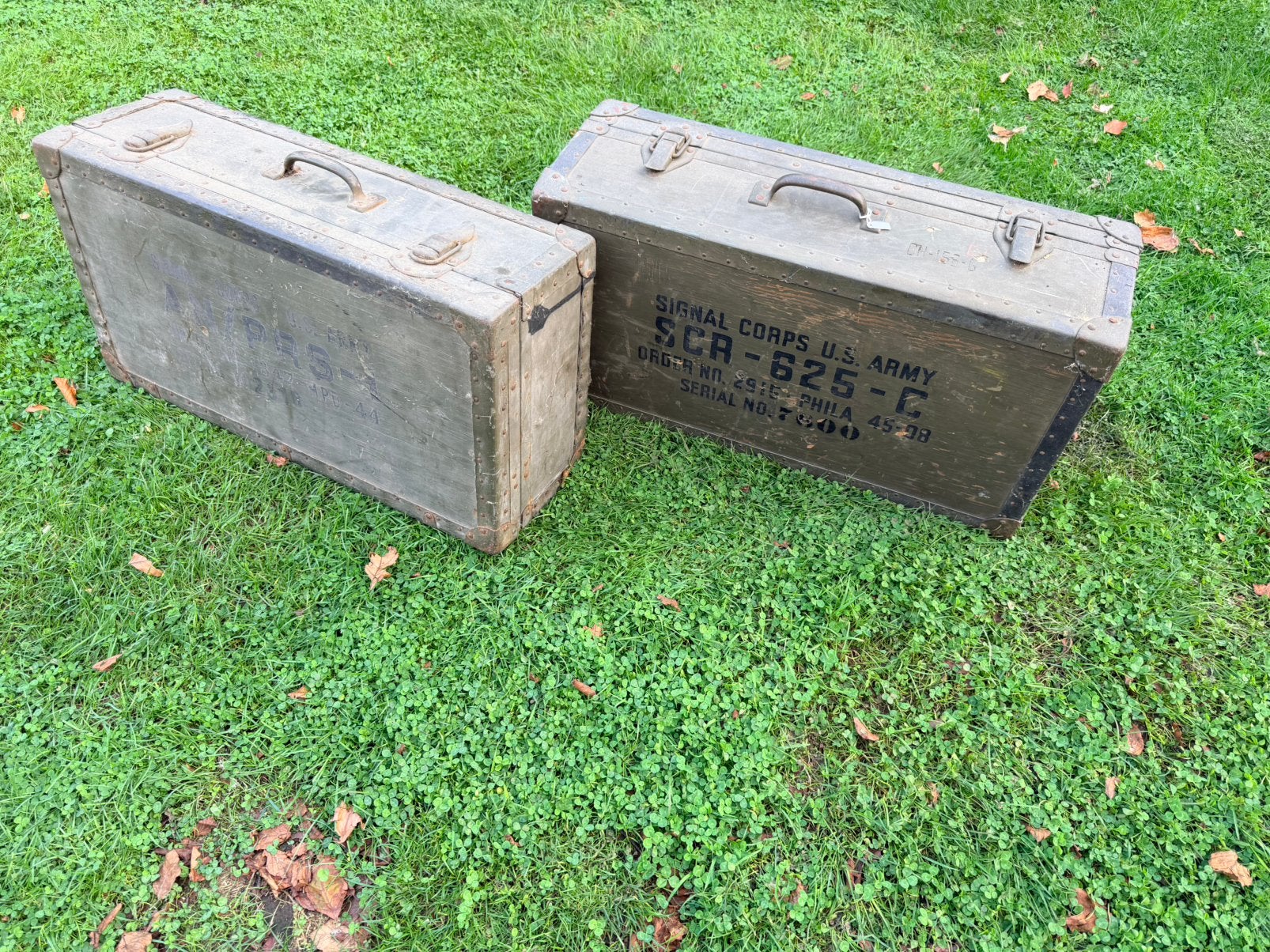 WW2 metaaldetector, Ophalen