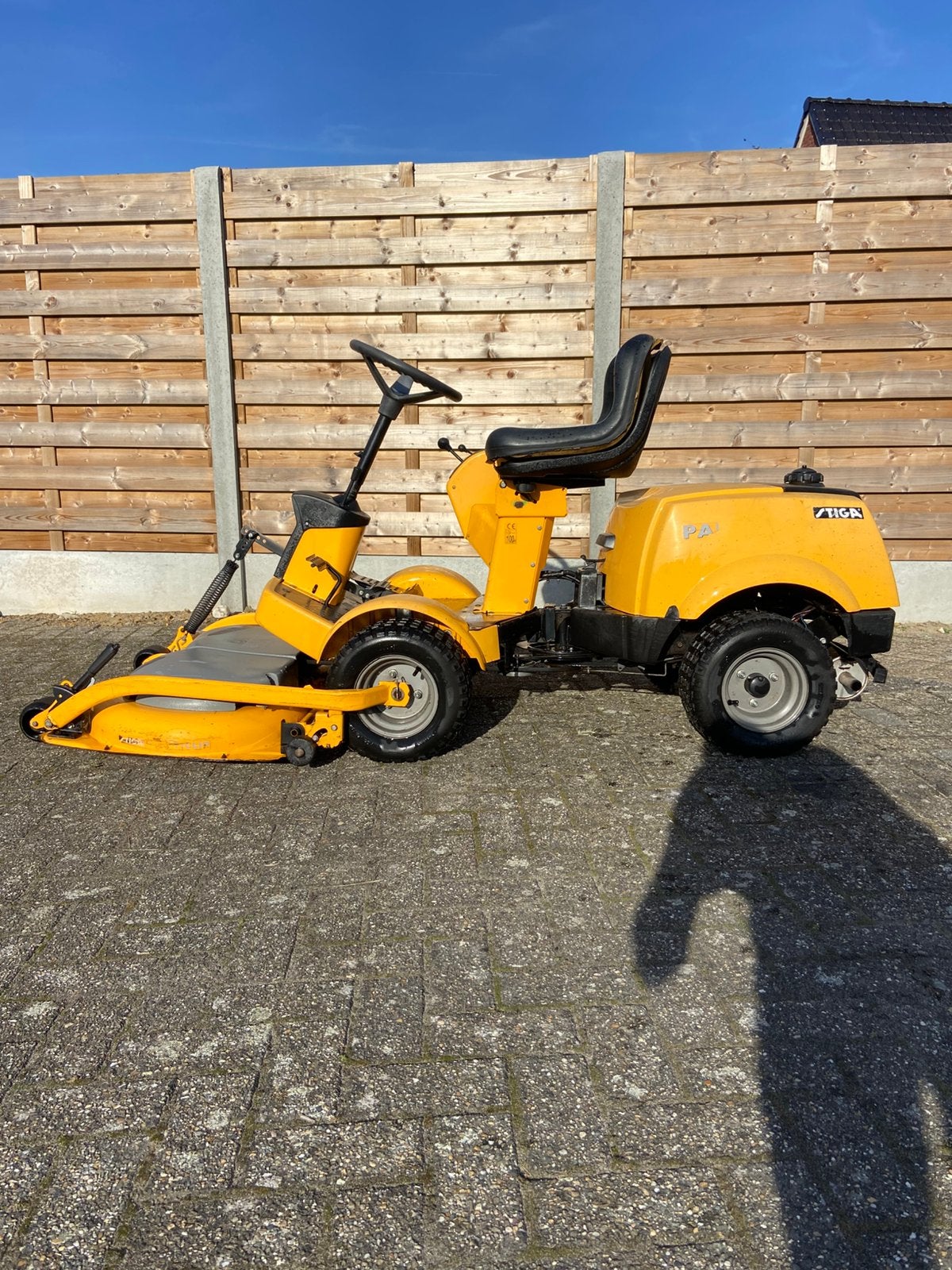 Stiga Park zitmaaier, Tuin en Terras, Ophalen, Zo goed als nieuw