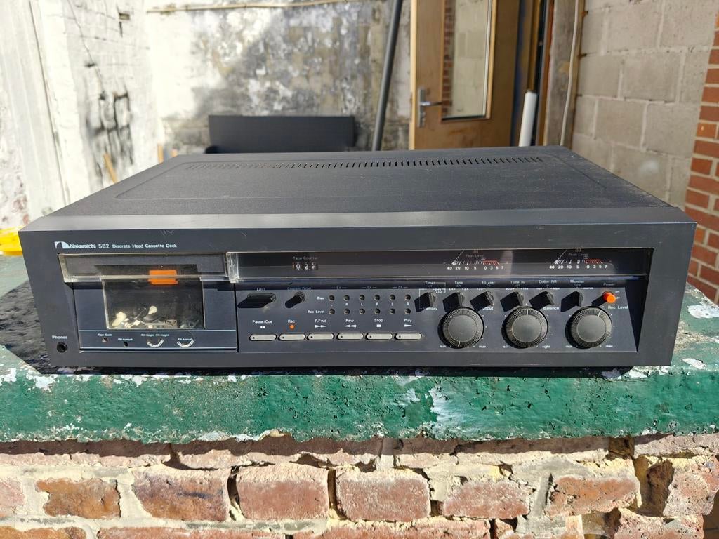 Nakamichi 582, TV, Hi-fi & Vidéo, Enlèvement, Simple, Autres marques, Commandes tactiles