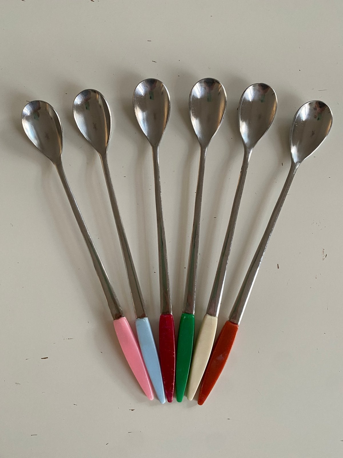 6 vintage dessertlepels, Antiek en Kunst, Ophalen of Verzenden
