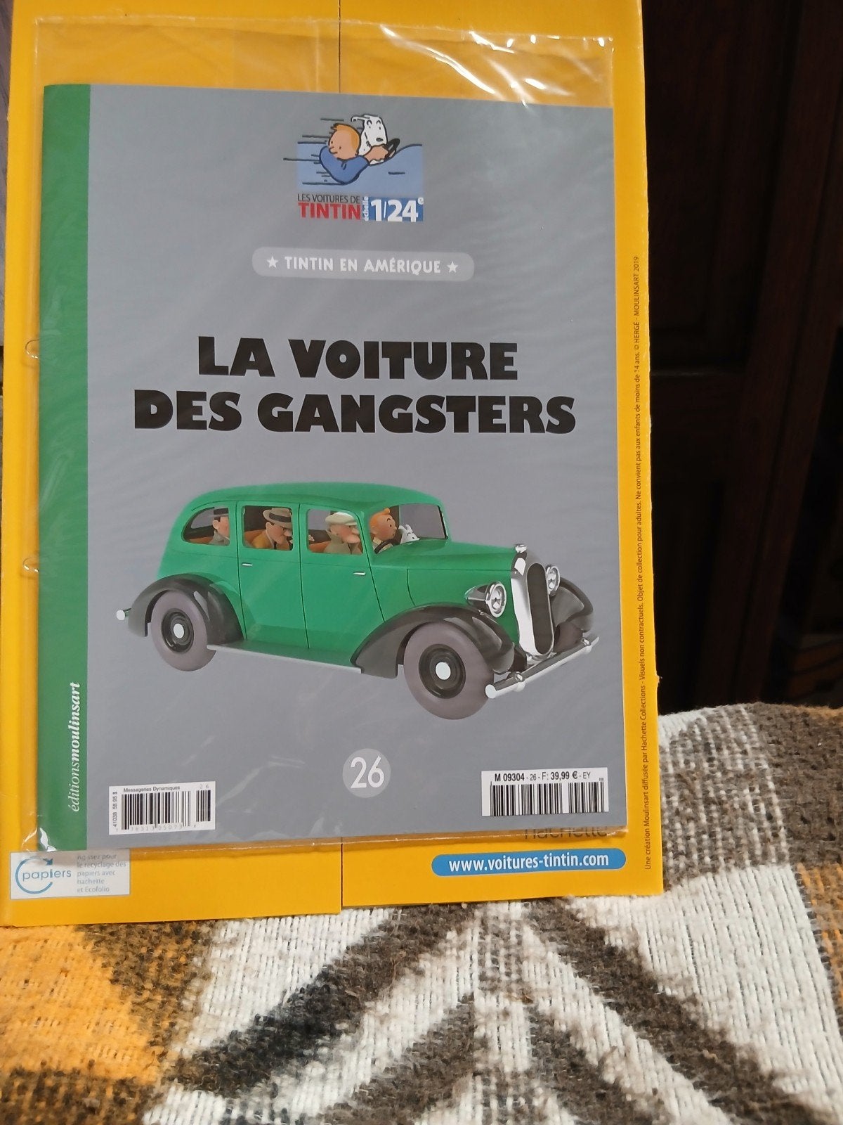 Tintin, Collections, Enlèvement ou Envoi, Tintin