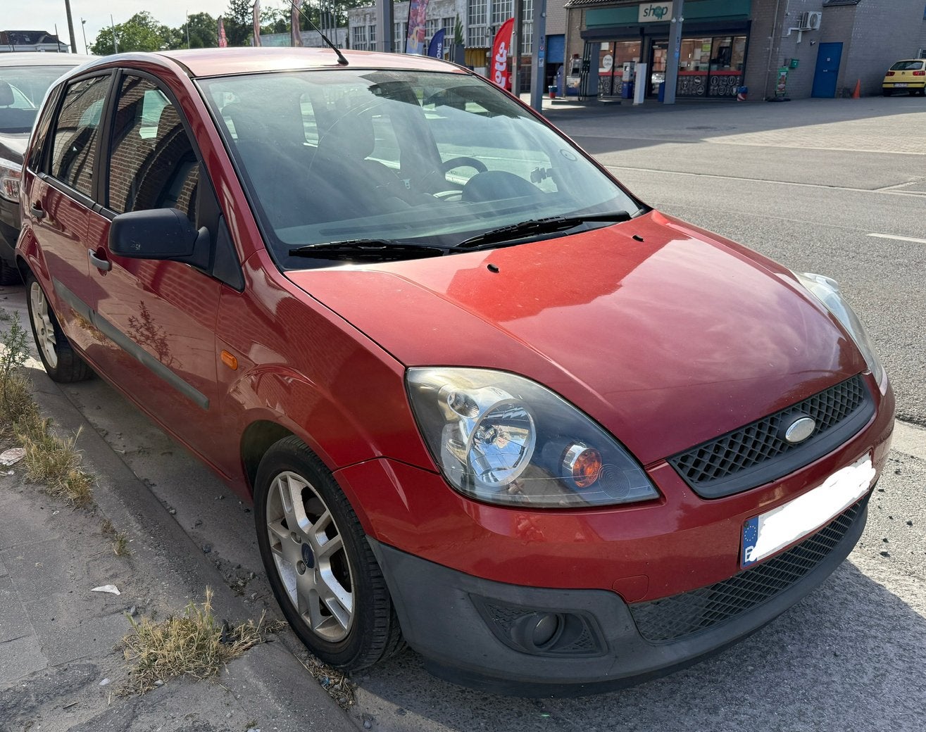 Ford Fiesta 1.4 TDCi – 2006 – Diesel, Rouge, 116 g/km, Achat, 750 kg