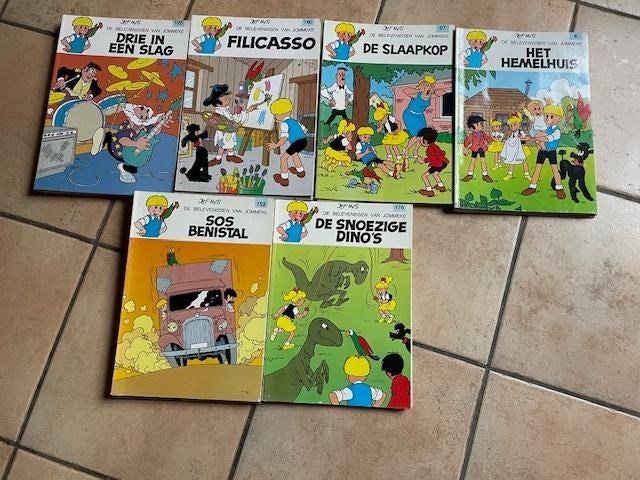 Boeken, Meerdere stripboeken, Ophalen, Zo goed als nieuw, Jef Nys.