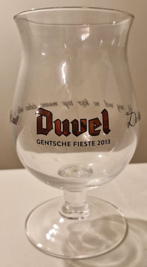 DUVEL GENTSE FEESTEN 2013, Collections, Marques de bière, Comme neuf, Verre ou Verres, Duvel, Enlèvement