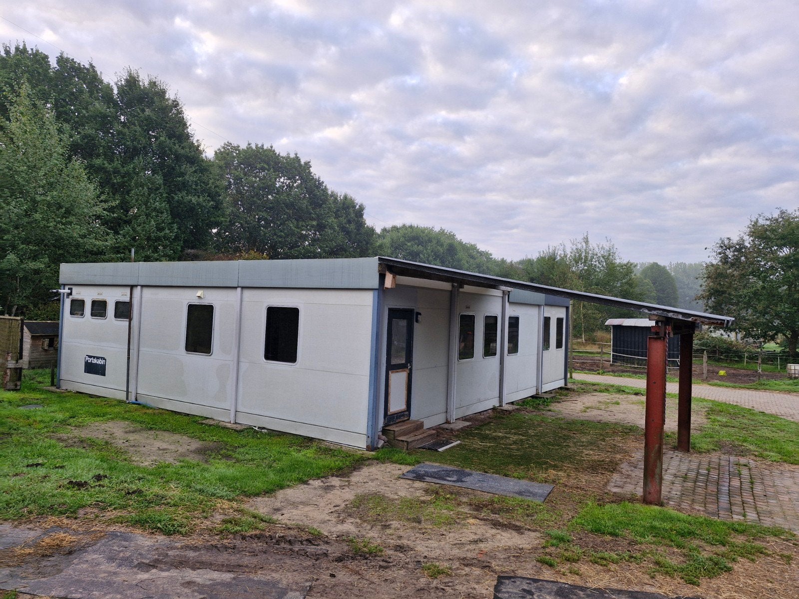 Woonunit Portakabin 120m², Ophalen, Gebruikt