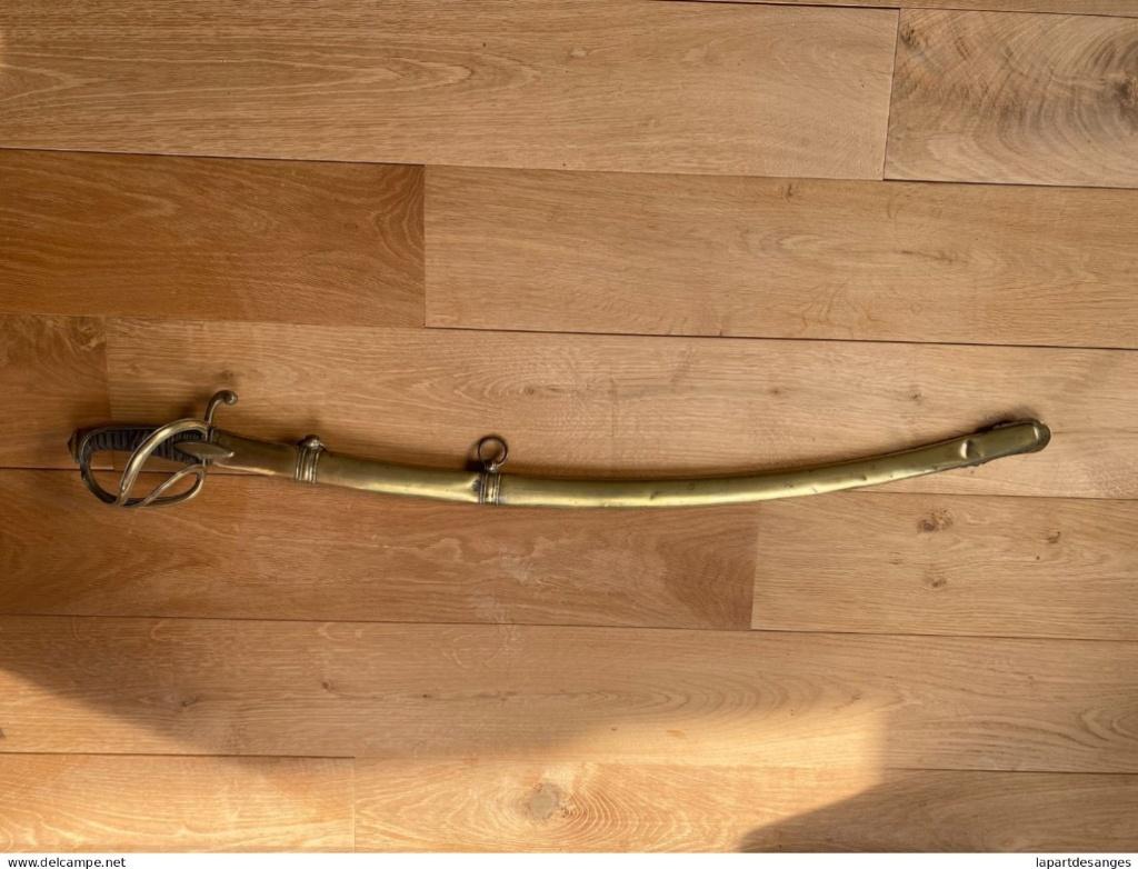 Sabre cavalerie langue de carpe premier Empire, Collections, Objets militaires | Général, Armée de terre, Enlèvement ou Envoi
