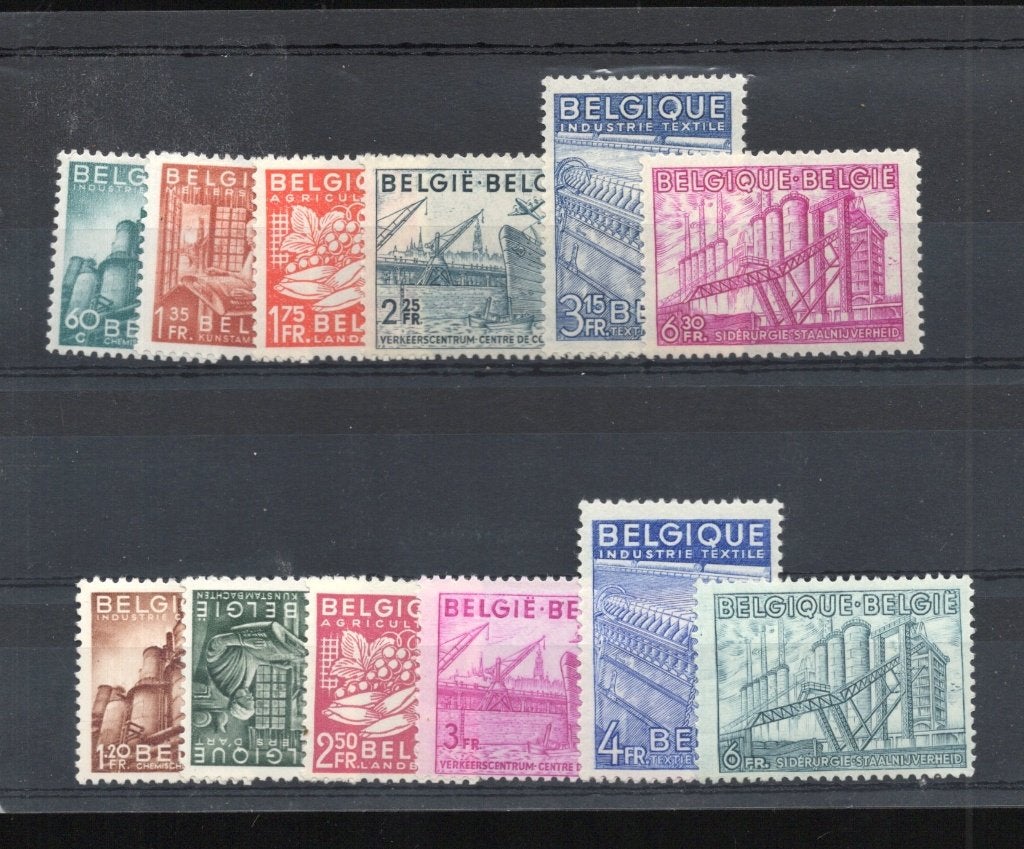 België  761/6 en 767/72  MNH XX  1948, Verzenden, Postfris, Postfris