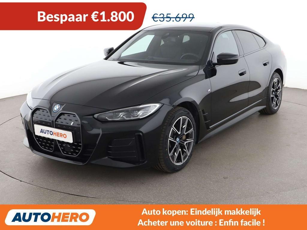 BMW i4 eDrive40 Gran Coupe M Sport (bj 2023, automaat), Auto's, BMW, Te koop, i4, ABS, Adaptive Cruise Control, Airbags, Bluetooth