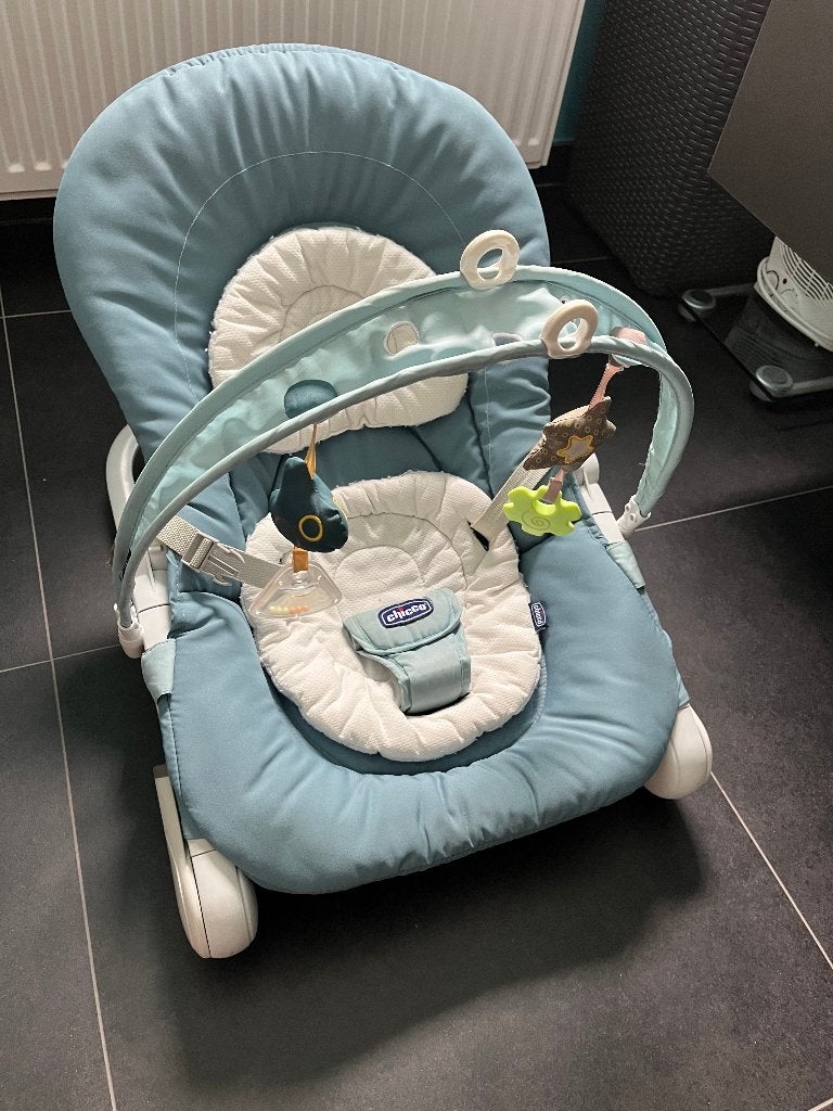 Wippertje Chicco, Enfants & Bébés, Relax bébé, Utilisé, Chaise rebondissante, Chicco, Avec ceinture(s), Réglable, Enlèvement