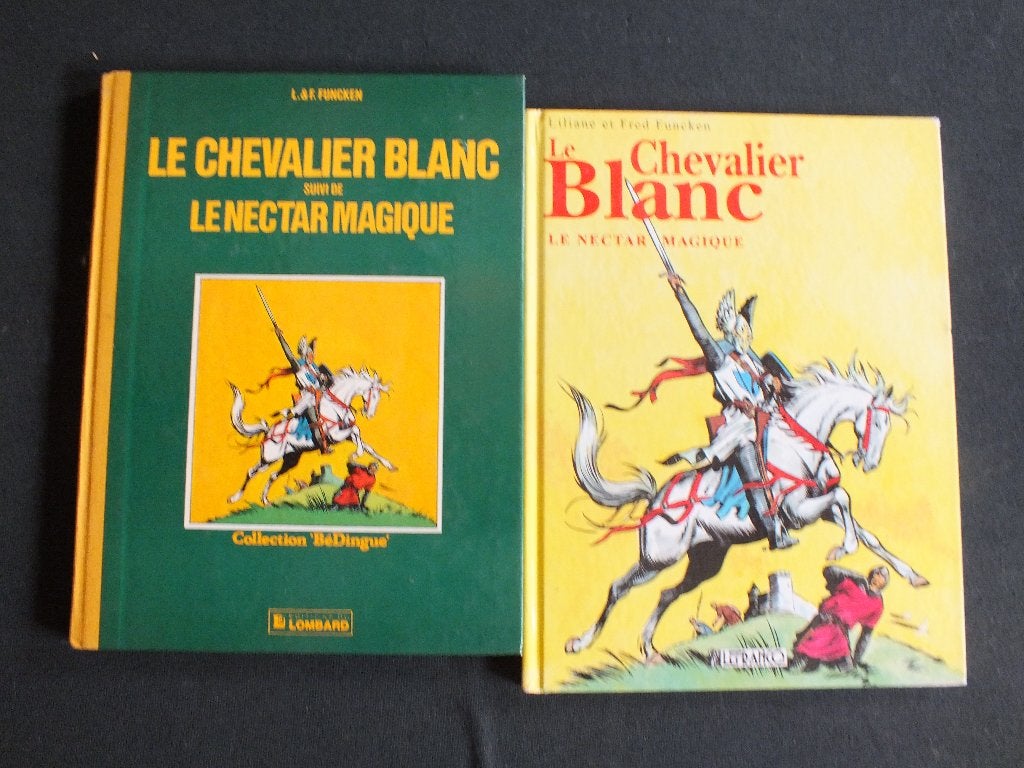 LE CHEVALIER BLANC (2 ALBUMS). EDITIONS DU LOMBARD, Livres, Série complète ou Série, Enlèvement ou Envoi, Comme neuf, Liliane & Fred FUNCKEN