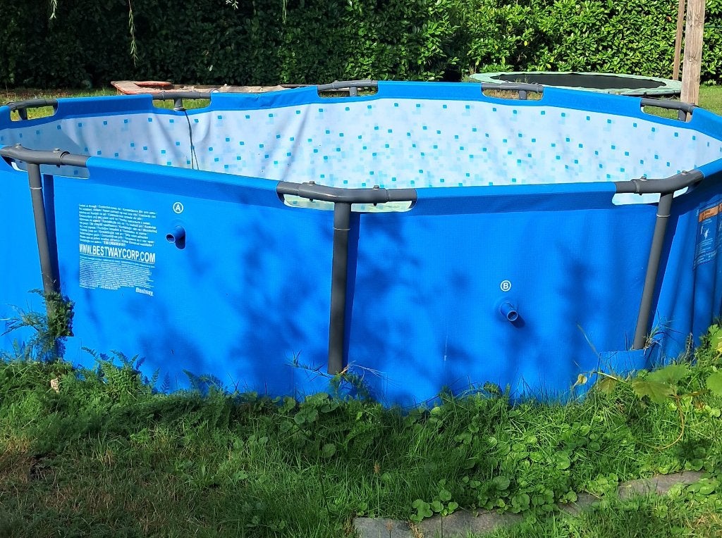 zwembad bestway 300cm diameter, Tuin en Terras, Ophalen, Gebruikt, 80 tot 120 cm, Rond