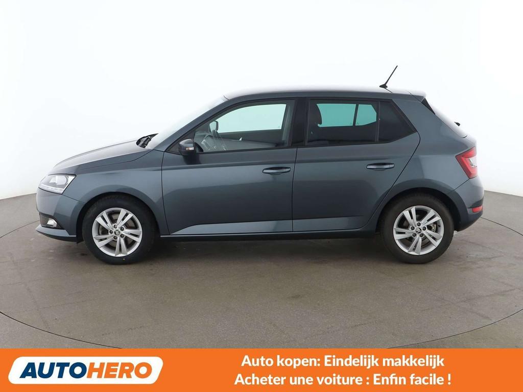 Skoda Fabia 1.0 TSI Ambition (bj 2021, automaat), Auto's, Stof, Gebruikt, 95 pk, 5 zetels