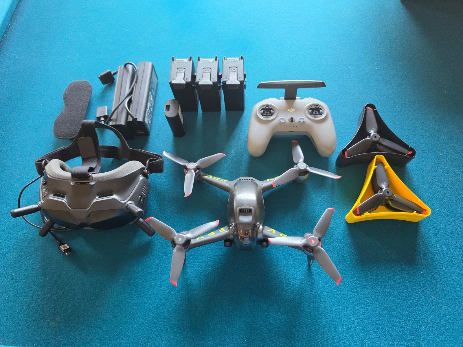 dji fpv drone, Ophalen