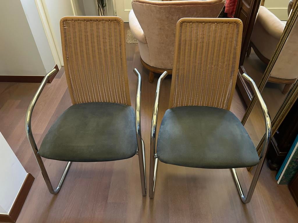 2 stoelen Breuer stijl, Ophalen, Zo goed als nieuw