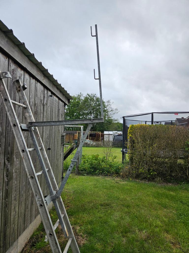 Ladderhaken 2 stuks, Ophalen, Zo goed als nieuw