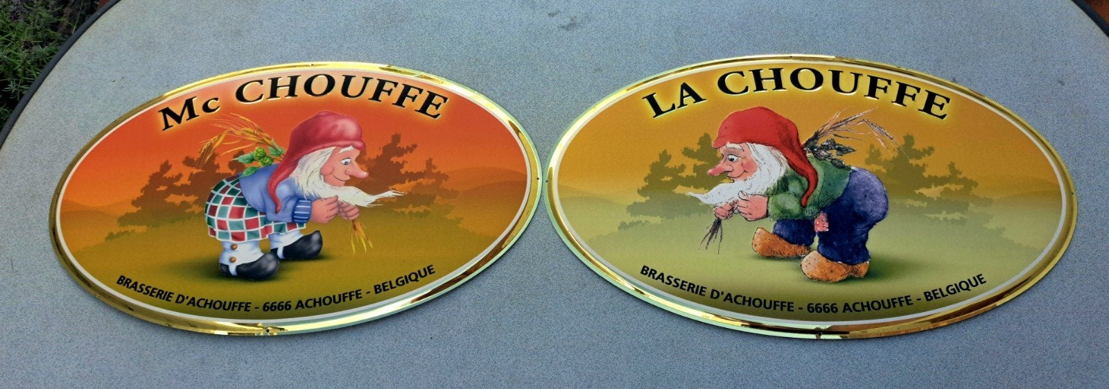 Mc chouffe en la chouffe samen te ruil/te koop, Verzamelen, Ophalen