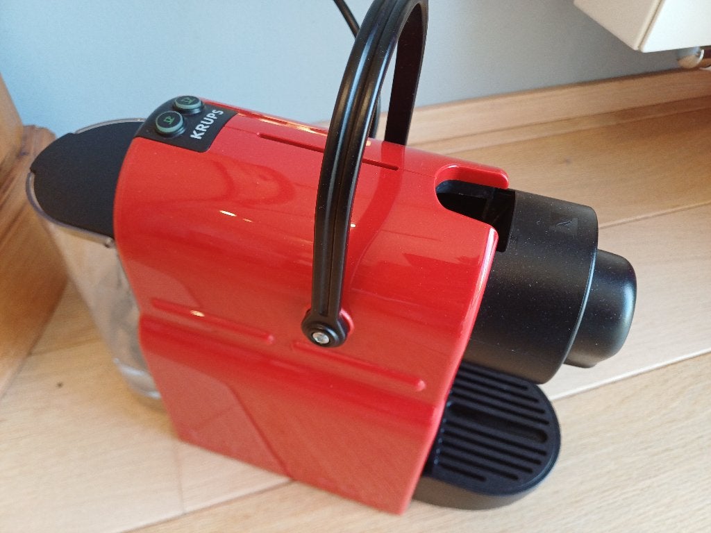 Krups Nespresso koffiemachine, Ophalen, Koffiepads en cups, Gebruikt, Espresso apparaat