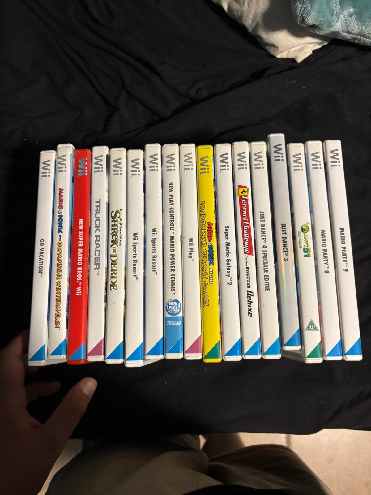 WII spelletjes, Ophalen, Gebruikt, Met games