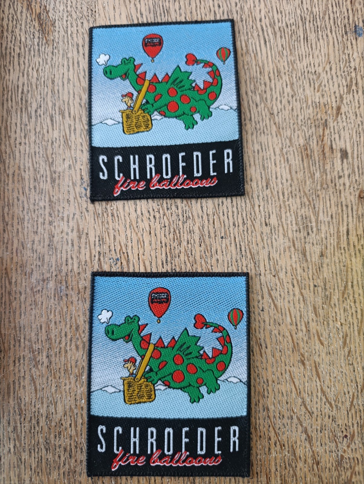 Schroeder patch, Hobby en Vrije tijd, Kaarten | Zelfgemaakt, Ophalen