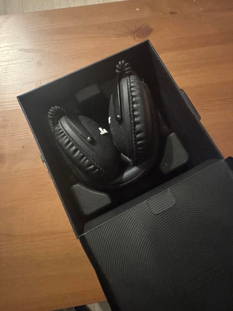 Marshall headphones monitor bluetooth black, Enlèvement, Comme neuf, Bluetooth