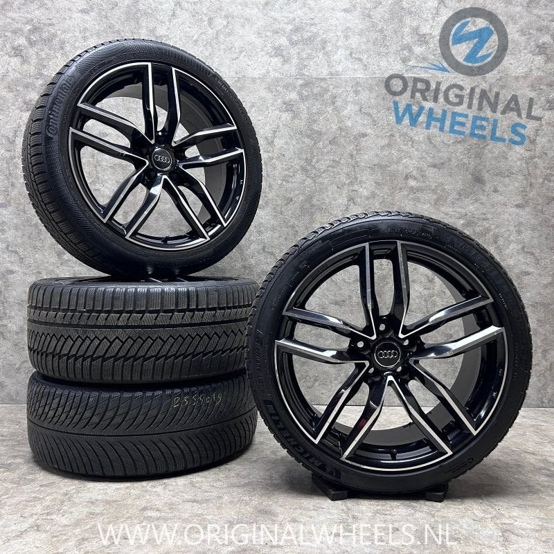 19  inch MAK RS6 look velgen + winterbanden Audi A6, Pneus et Jantes, -, 19 pouces, Utilisé