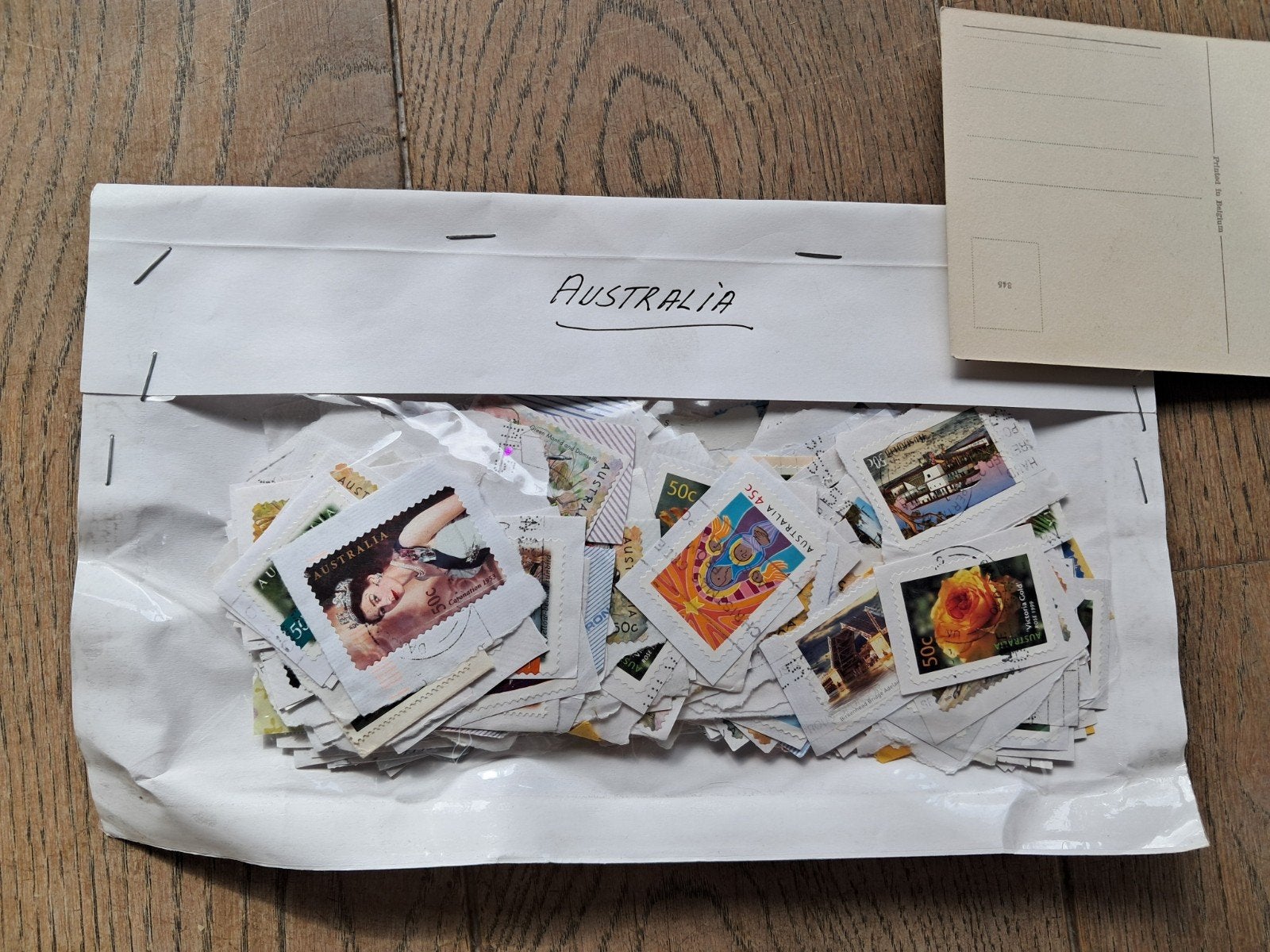 lot de timbres, Australie, Enlèvement ou Envoi