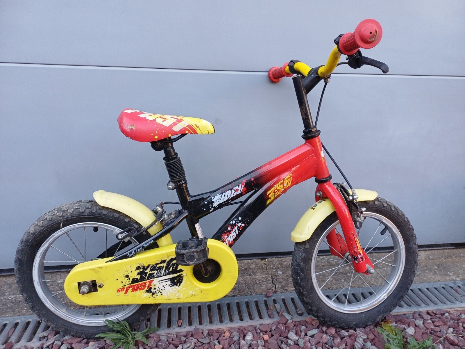 Kinderfiets, Ophalen, Gebruikt, Velgrem, Minder dan 16 inch