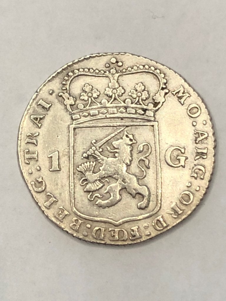 Munt zilver Nederland 1 gulden 1791 Utrecht mooi !!, Timbres & Monnaies, Monnaies | Pays-Bas, Enlèvement ou Envoi, Monnaie en vrac