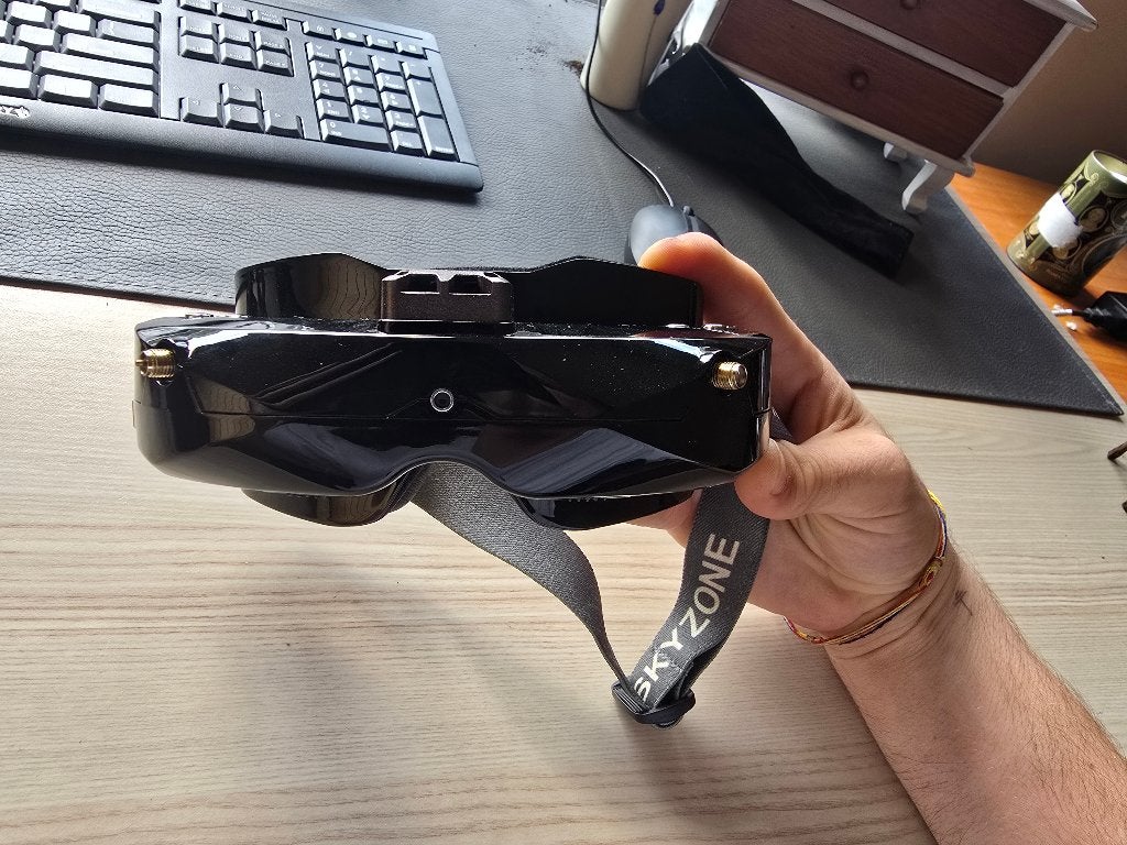 Skyzone O2X FPV Goggles + Antennes, Ophalen, Gebruikt, First person view (FPV)