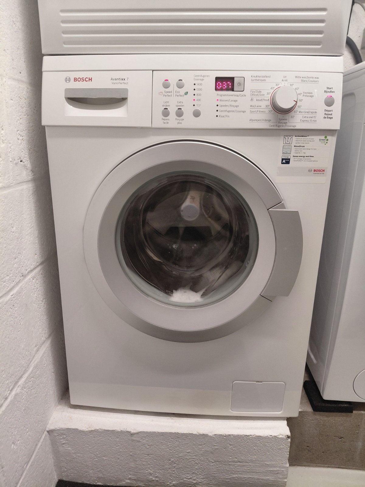 Bosch Avantixx 7 — 7 kg wasmachine (1400 tpm), Elektronische apparatuur, Wasmachines, Ophalen