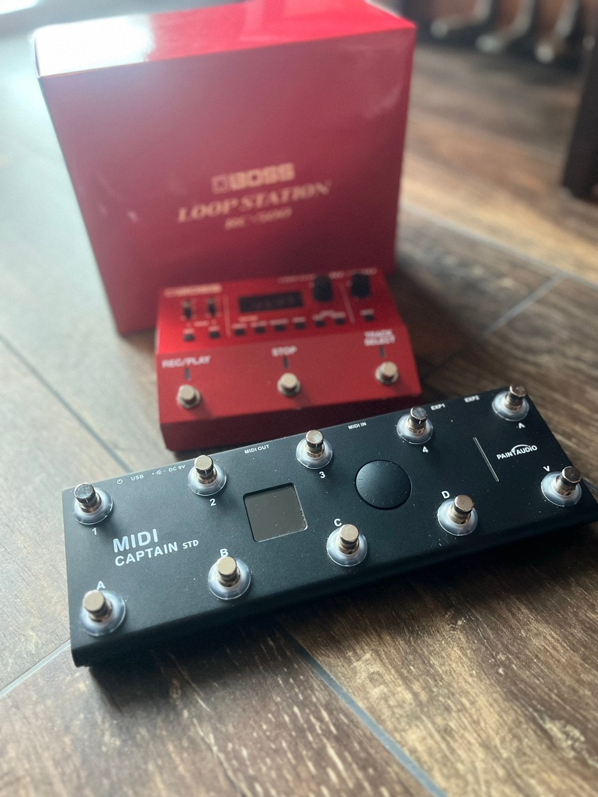 Boss RC500 + Midi Captain-controller, Ophalen of Verzenden, Zo goed als nieuw