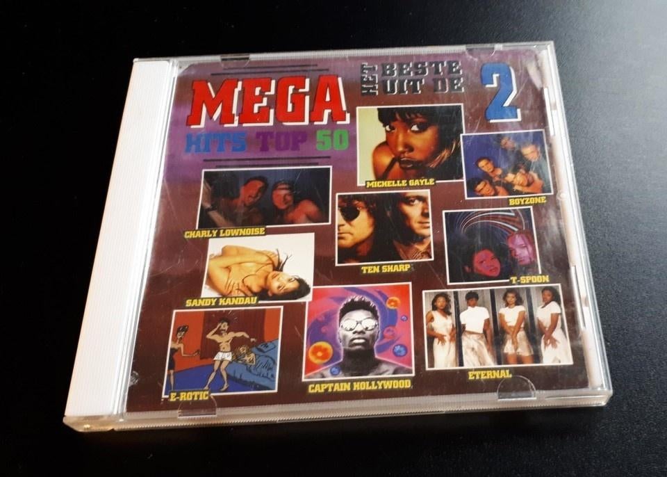 CD - Mega Hits 50 - Het Beste Uit de Top 50 - 2/1995 - € 1.0, CD & DVD, CD | Compilations, Envoi, Utilisé