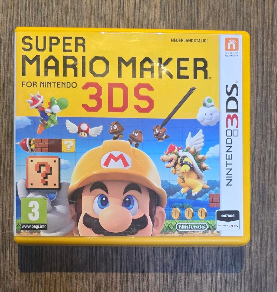 Super Mario Maker, Consoles de jeu & Jeux vidéo, Jeux | Nintendo 2DS & 3DS, Enlèvement ou Envoi, Plateforme, À partir de 3 ans