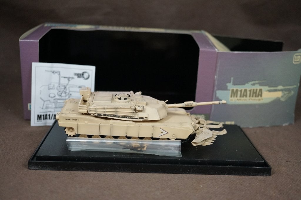 Armure de dragon CHAR M1A1 Abrams avec équipe - 1/72 - TOP, Enlèvement ou Envoi, Comme neuf