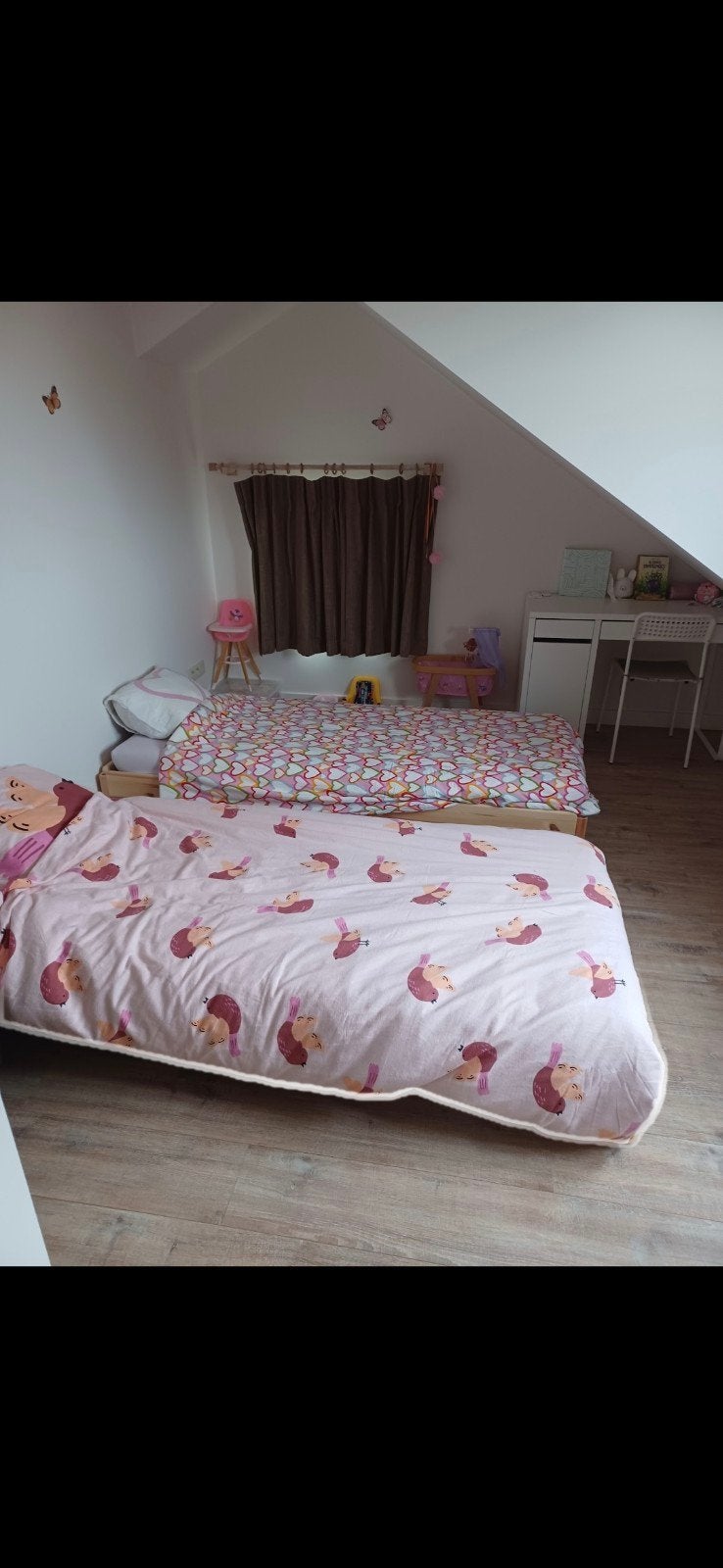 ikea utaker stapelbaar bed, Enlèvement, Utilisé, Une personne