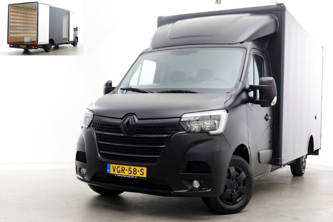 Renault Master T35 2.3 DCI 150pk E6 Durisotti Lowliner Bakwa, Cruise Control, Renault, Zwart, Onderhoudsboekje