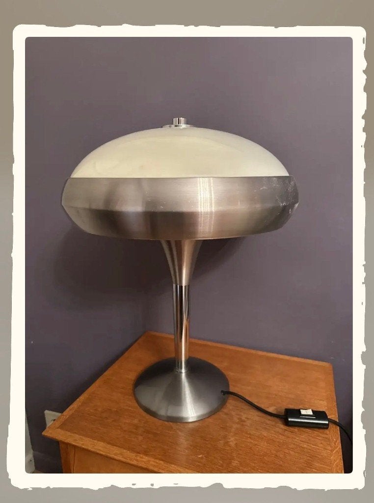 Lampe de table vintage - Style Goffredo Reggiani, Enlèvement