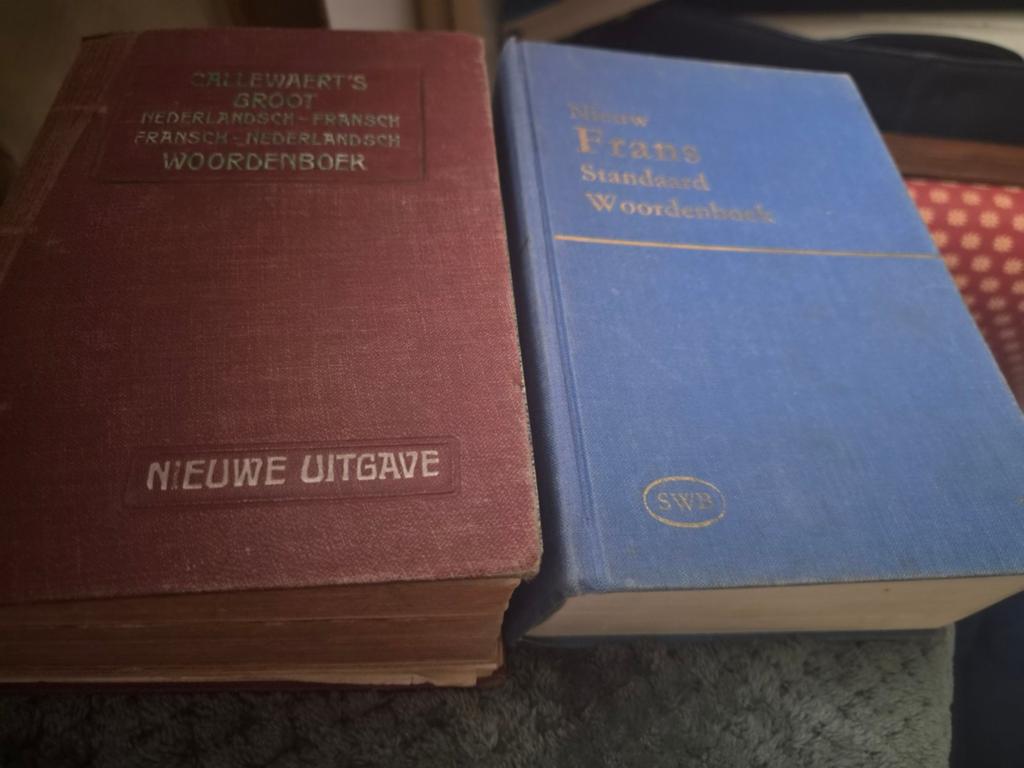 2 vieux dictionnaires, Enlèvement ou Envoi