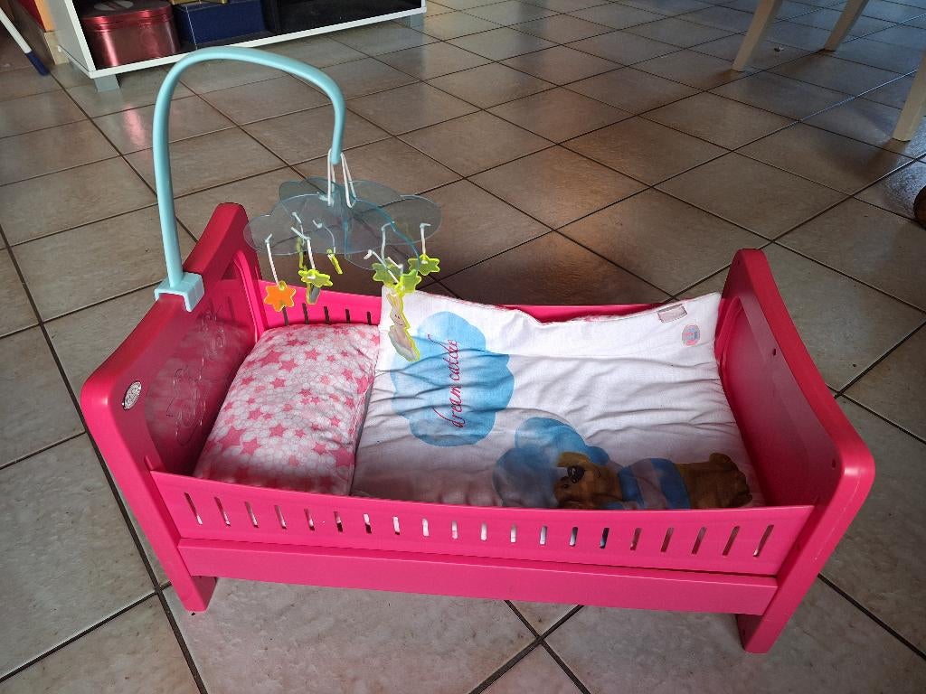 Poppenbed Baby Born, Kinderen en Baby's, Speelgoed | Poppen, Zo goed als nieuw, Babypop, Ophalen of Verzenden