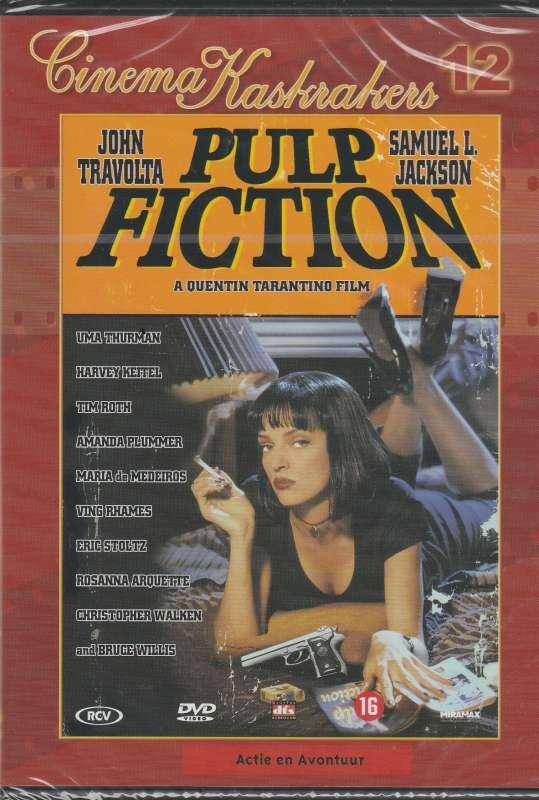 DVD Cinema kaskrakers Pulp fiction (nieuw), Vanaf 16 jaar, 1980 tot heden, Science Fiction en Fantasy, Ophalen of Verzenden