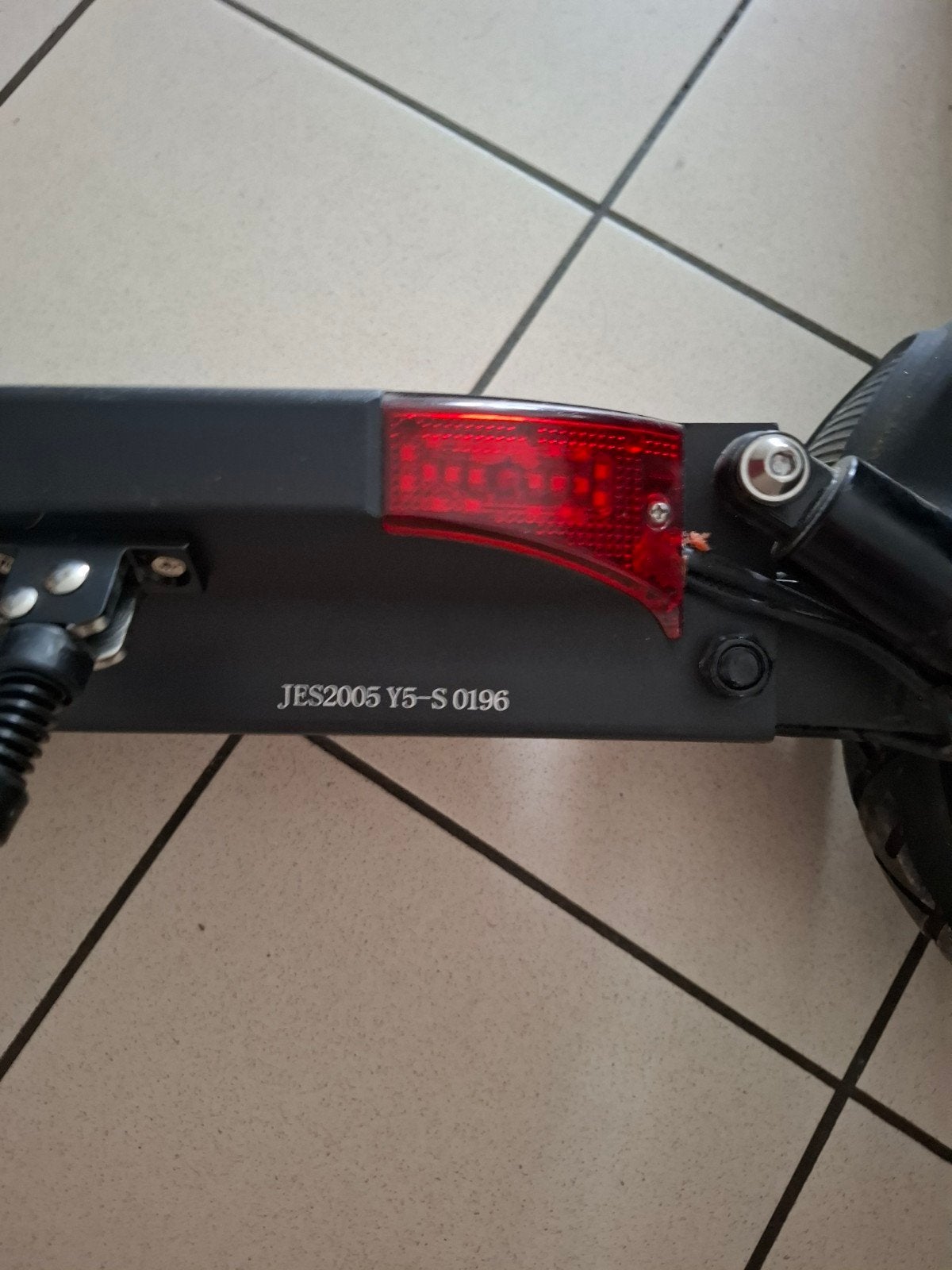 Trotinette Joyor Y5S, Enlèvement
