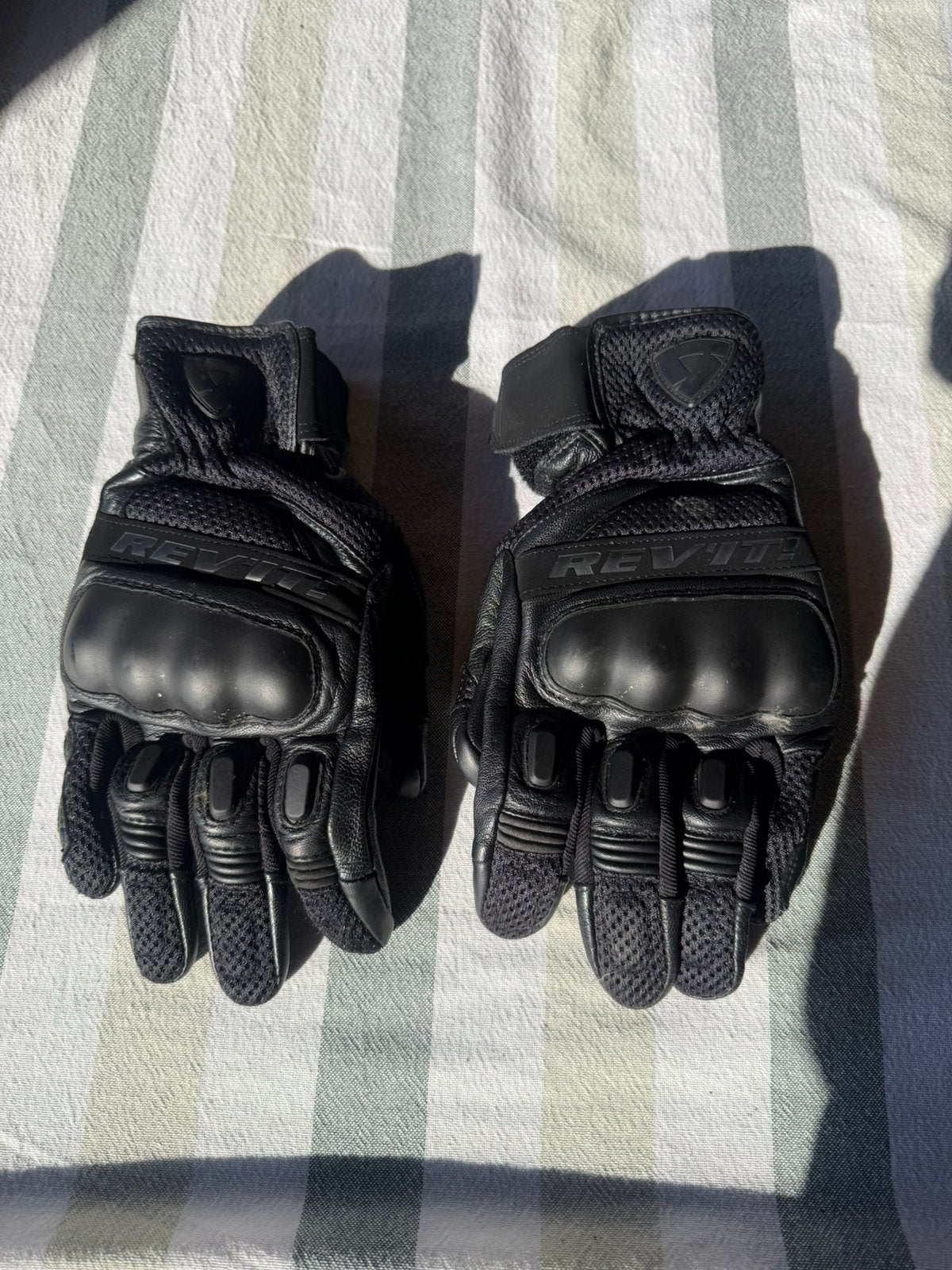 REVIT DIRT 3 HANDSCHOENEN ZWART, Motos, Enlèvement, Seconde main, Hommes, Gants