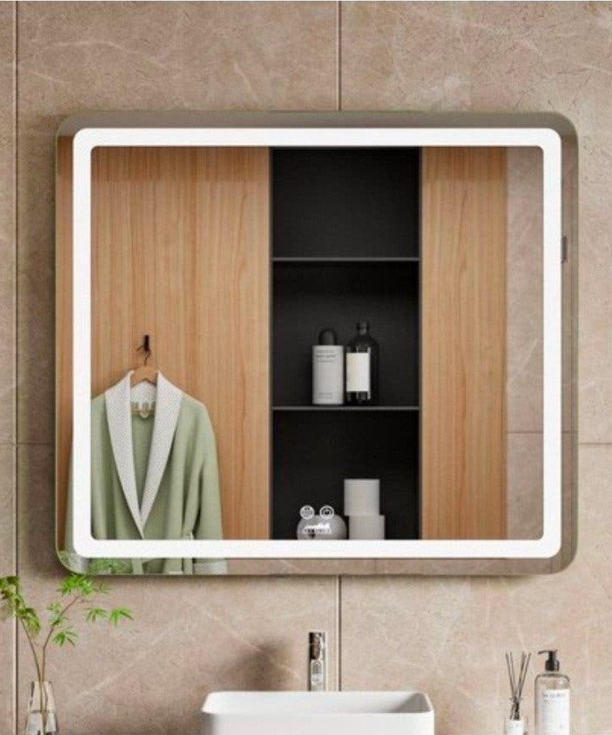 Miroir LED Cityline avec éclairage et chauffage, Neuf, Moins de 25 cm, Moins de 100 cm, Enlèvement