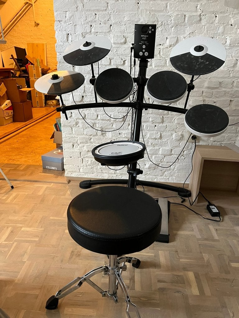 Elektrisch drumstel, Ophalen, Gebruikt, Roland