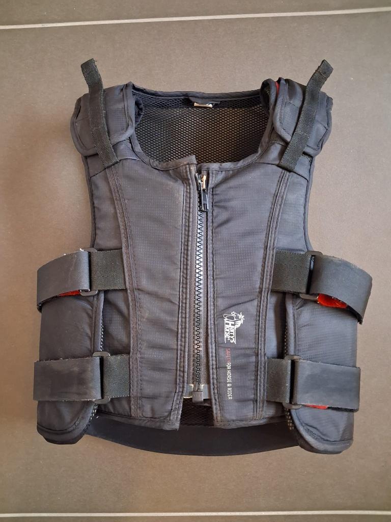 Body protector paardrijden (S), Ophalen, Rijden