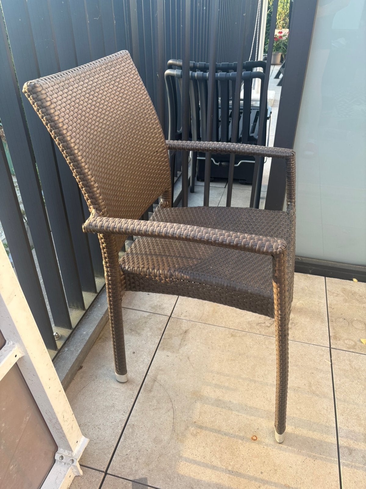 6 chaises de jardin, Jardin & Terrasse, Enlèvement, Utilisé